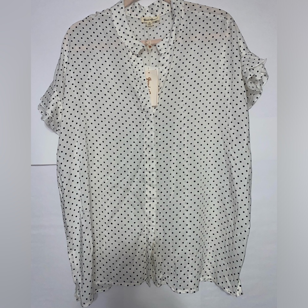 Polk a dot blouse